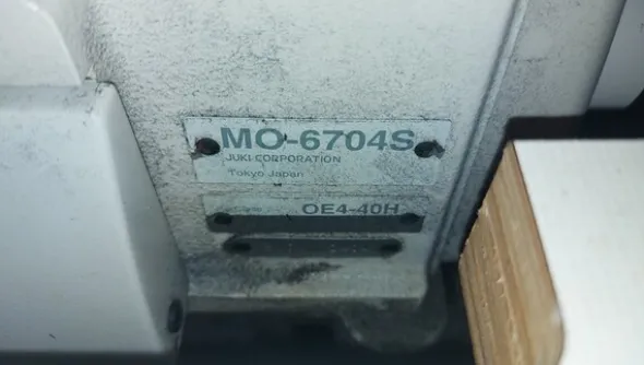 10#7345 Macchine per cucire Juki e Pfaff