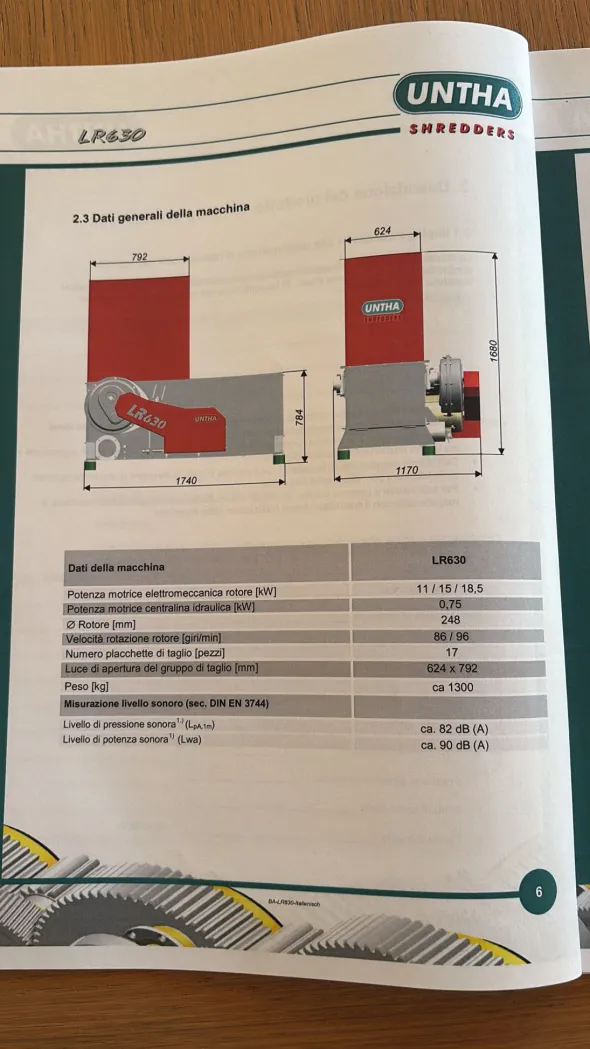 MACINATORE USATO - SECOND HAND GRINDING MACHINERY