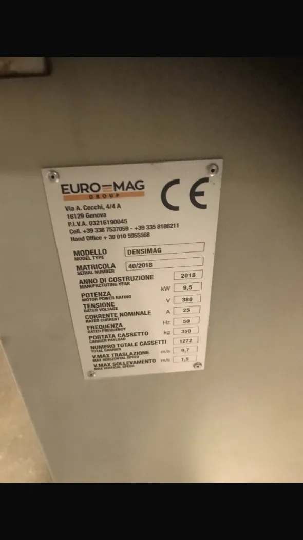 magazzino automatico di grandi dimensioni