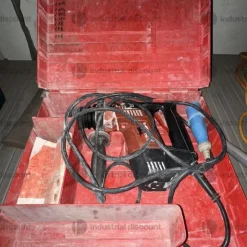 19#9312 Magazzino contenente minuteria, utensili e strumenti di misura comprensivo di scaffalatura metallica