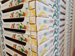 7#69014 Magazzino imballaggi e ricambi vari