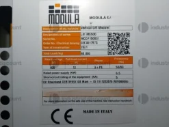 238#8883 Magazzino rotativo verticale Modula scaffalature