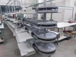 1000#8883 Magazzino rotativo verticale Modula, attrezzature per la confezione e magazzino di pellami e tessuti