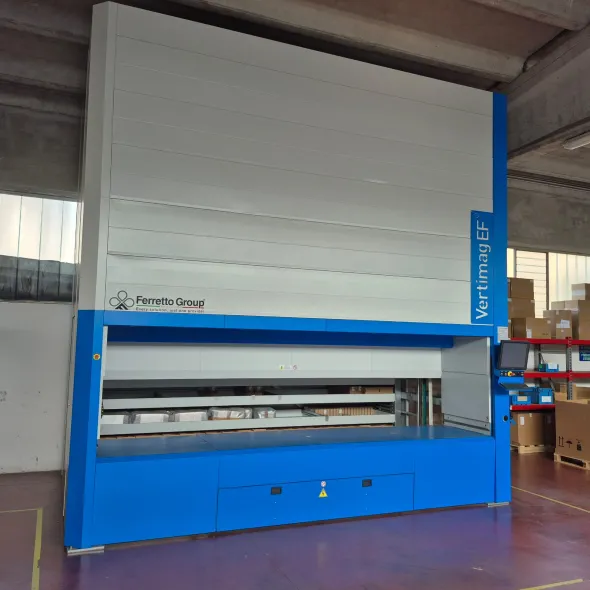 Magazzino verticale automatico a cassetti Ferretto
