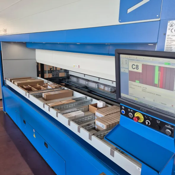 Magazzino verticale automatico a cassetti Ferretto