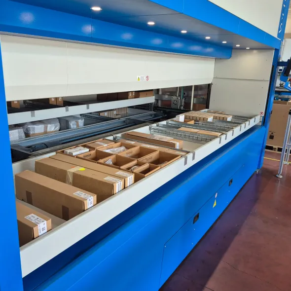 Magazzino verticale automatico a cassetti Ferretto