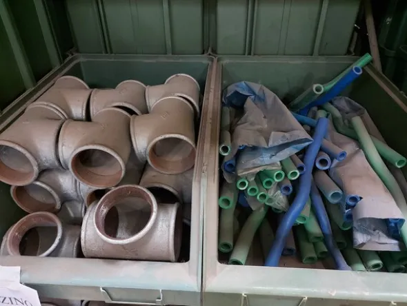1#7731 Materiale per impiantistica idro-termo-sanitaria