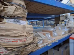 1#9504 Materiali magazzino lavori fibra ottica