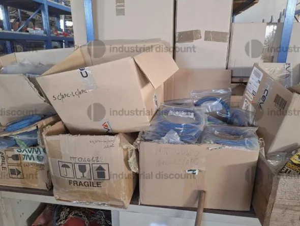 1#9504 Materiali magazzino lavori fibra ottica