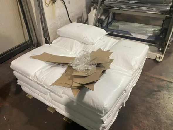 1#8012 Materie prime e rimanenze magazzino perproduzione sacchetti