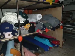 5#5990 Materie prime per lavorazione tessile e capi abbigliamento