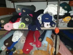 5#5990 Materie prime per lavorazione tessile e capi abbigliamento