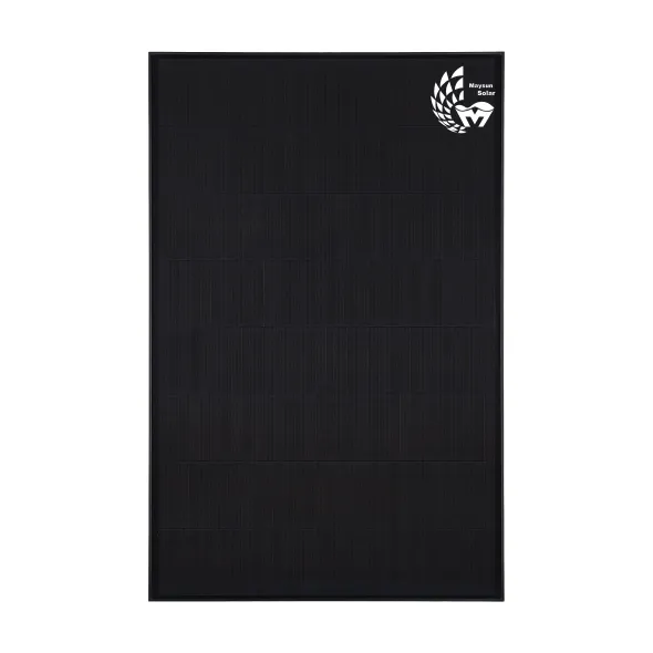 Maysun shingled 410W Mono 210mm schwarzes Solarmodule