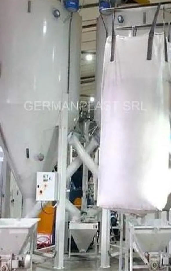 40 m3 crossed mixing system