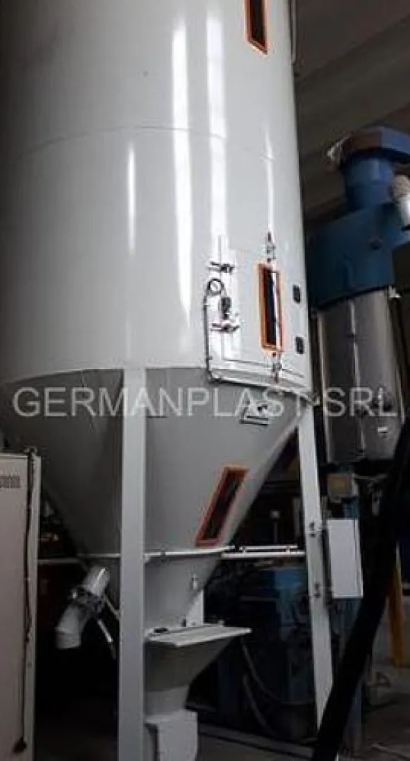 40 m3 crossed mixing system