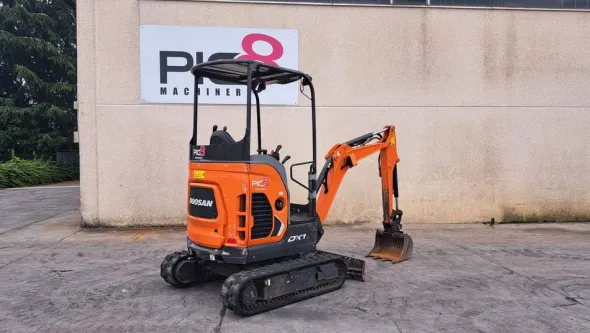 Miniescavatore cingolato Doosan DX17Z