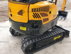 11#9390 Mini escavatore Jpc ht-18 giallo