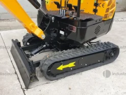 11#9390 Mini escavatore Jpc ht-18 giallo