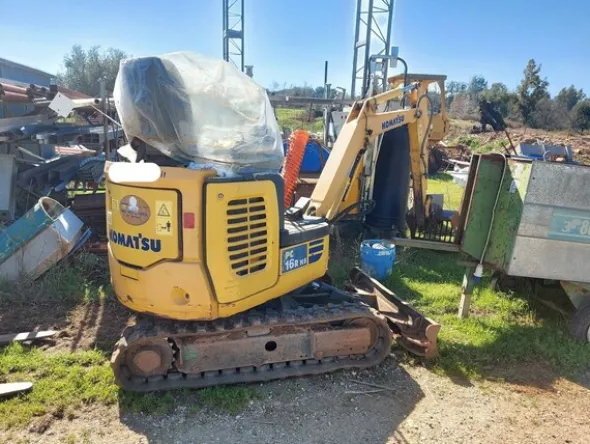 13#6166 Miniescavatore Komatsu PC16