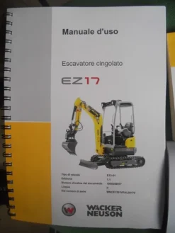 1#5024 Mini escavatore Wacker Neuson EZ 17