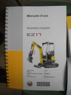 1#5024 Mini escavatore Wacker Neuson EZ 17
