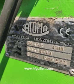 MISCELATORE UNIFEED TATOMA 6.000 KG CON CELLE DI CARICO
