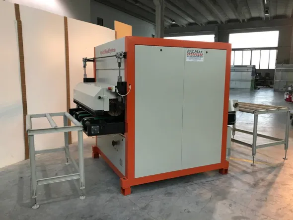 MN817 - 1096Spazzolatrice rotativa marca Quickwood