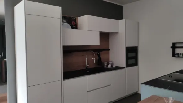 Mobile cucina ad angolo, completo di elettrodomestici