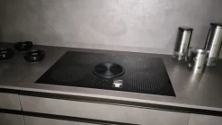 Mobile cucina ad angolo, completo di elettrodomestici