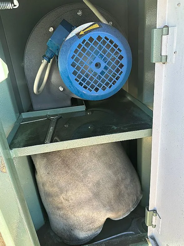 Mola Aceti a doppio disco con aspiratore