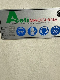 Mola Aceti a doppio disco con aspiratore