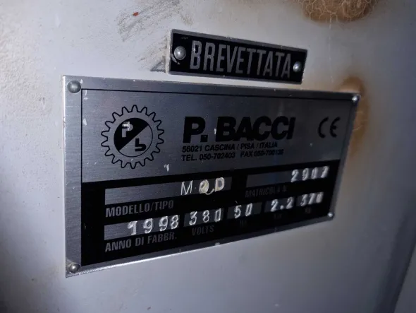 MORTASATRICE OSCILLANTE DOPPIA – BACCI MOD
