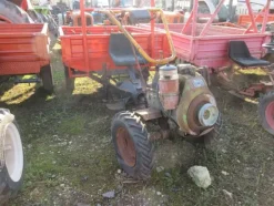 6#73950 Moto agricola Ruggerini con carrello trazionale