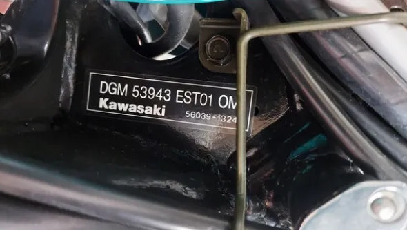 40#5491 Moto Kawasaki