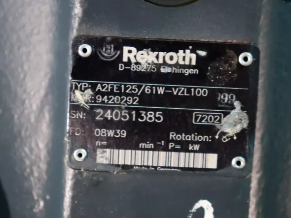 Motore oleodinamico Rexroth A2FE125/61W-VZL100-S