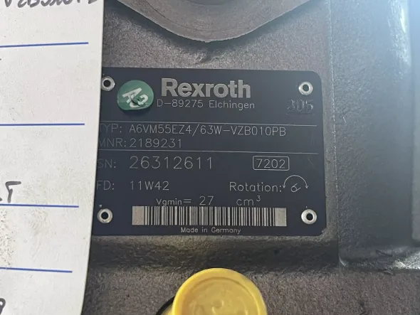 Motore oleodinamico Rexroth A6VM55EZ4/63W-VZB010PB