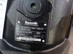 Motore oleodinamico Rexroth A6VM107DA1/63W-VAB017B