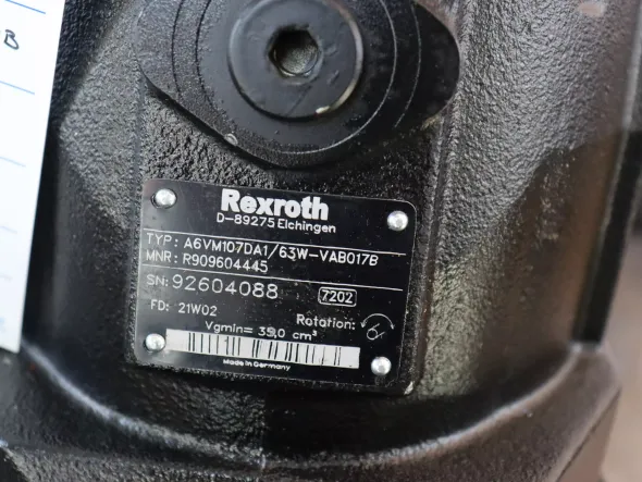 Motore oleodinamico Rexroth A6VM107DA1/63W-VAB017B
