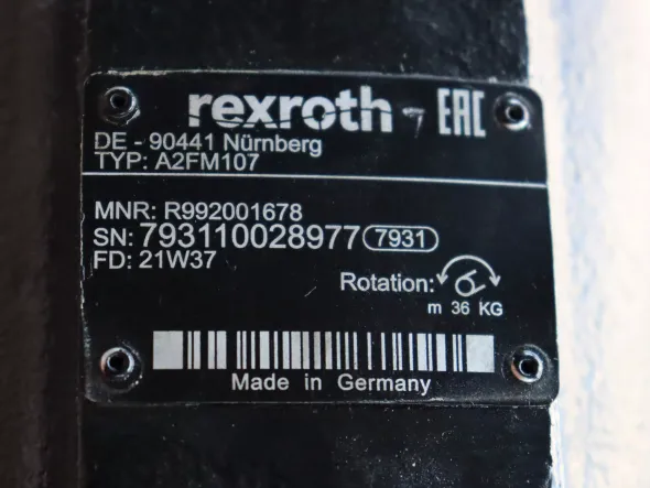 Motore Rexroth A2FM107/61W-VAB100J-Y