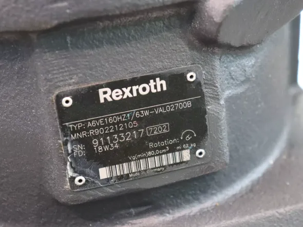 Motore Rexroth A6VE160HZ1/63W-VAL02700B