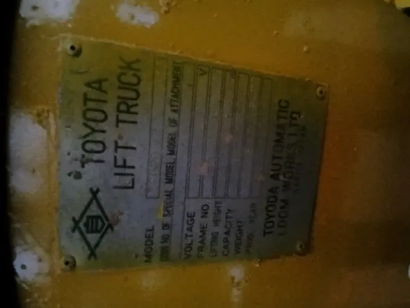 MULETTO TOYOTA 20QLI ELETTRICO