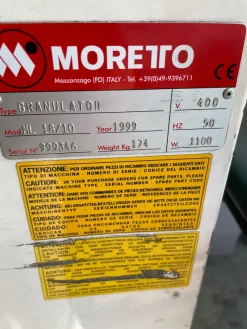 Mulino granulatore Moretto