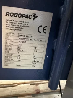 Nastratrice semiautomatica Robopac