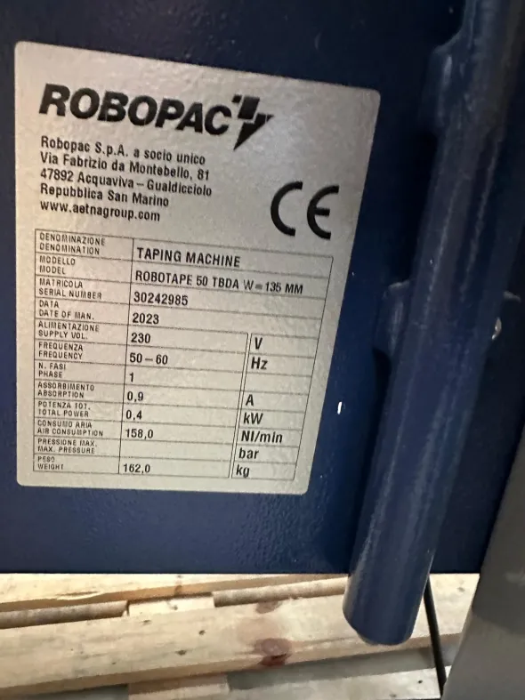 Nastratrice semiautomatica Robopac