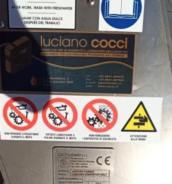 87#8414 Nastro con tramoggia cocci