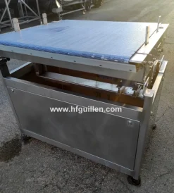 NASTRO TRASPORTATORE IN ACCIAO INOX 103x100cm
