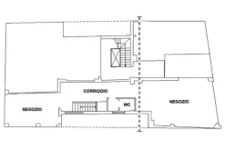 #25829 Negozio e deposito in edificio polifunzionale