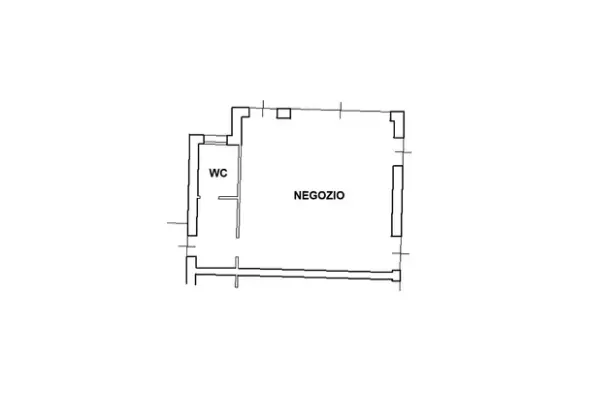 #2536118 Negozio (sub 249) in edificio polifunzionale