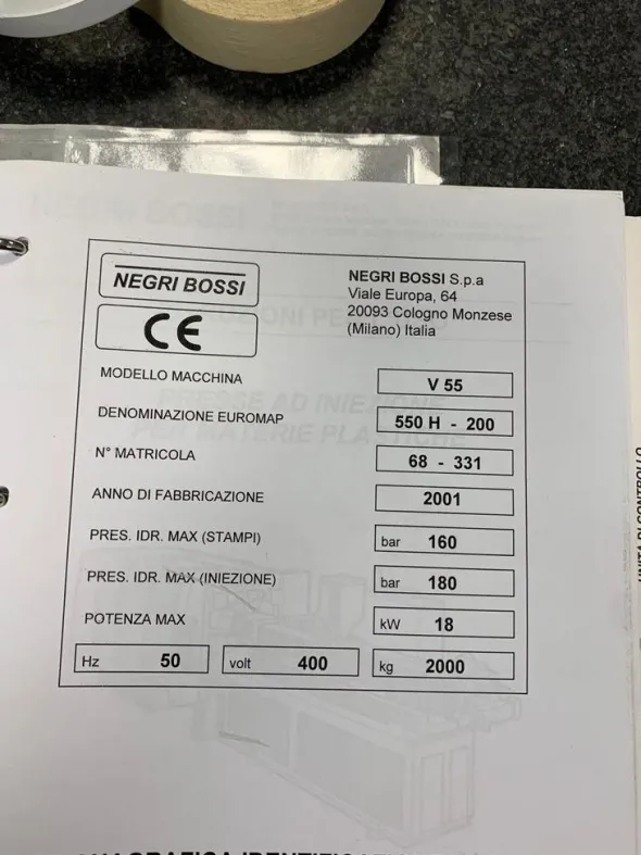 NEGRI BOSSI V55