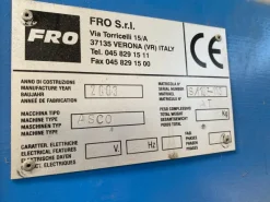 n. 2 saldatrici automatiche per Piping SAF-FRO ASCO